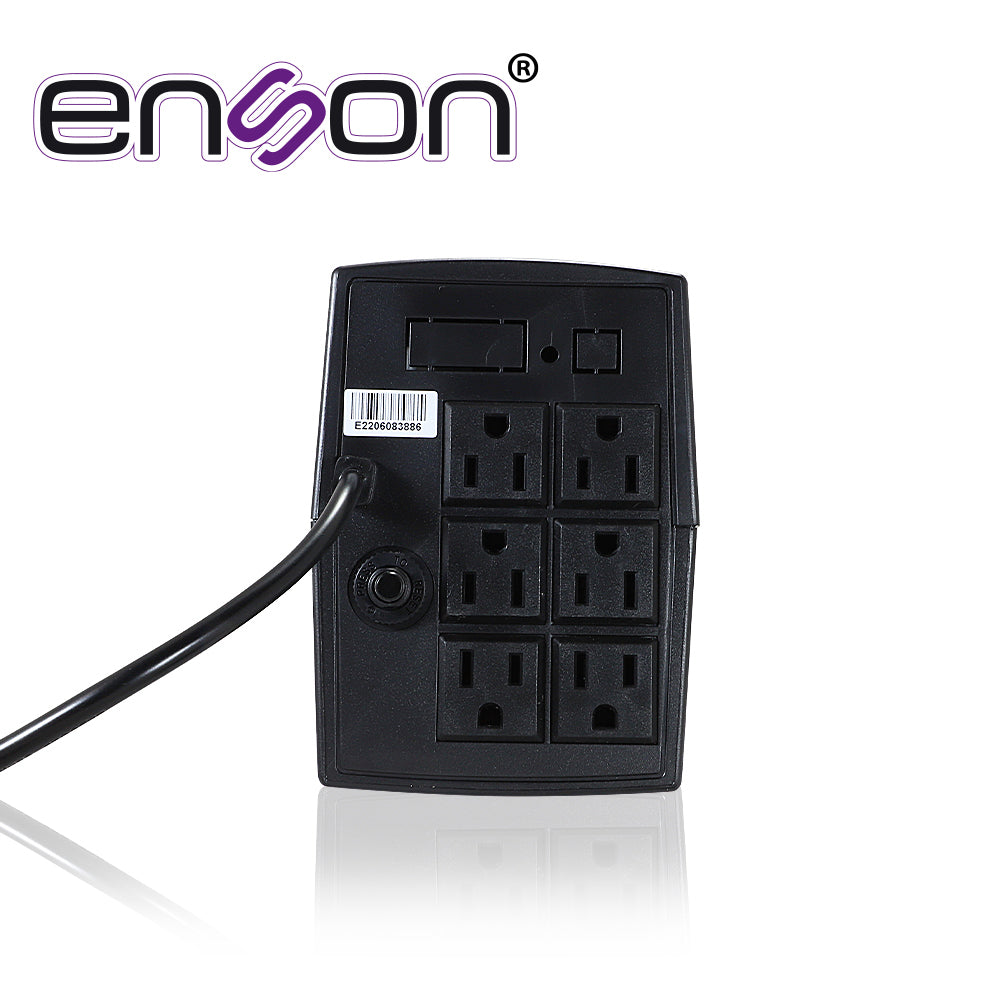 Enson ENS-EA260 sistema de alimentación ininterrumpida (UPS) Línea interactiva 0,6 kVA 360 W