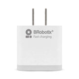 BROBOTIX Cable USB V2.0 1 m, Negro, Compatible con USB 2.0, Alta Velocidad