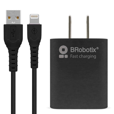 BROBOTIX Cargador de Laptop 6001356 Multi-Voltaje, 100-240V, 65W, Universal