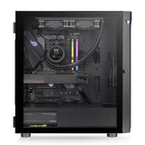 Thermaltake H590 TG ARGB Midi Tower Negro, ATX, EATX, Micro ATX, CA-1X4-00M1WN-00