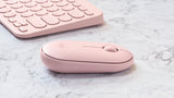 Logitech Logitech Pebble M350 Ratón 1 Vertical Viajes RF Wireless + Bluetooth