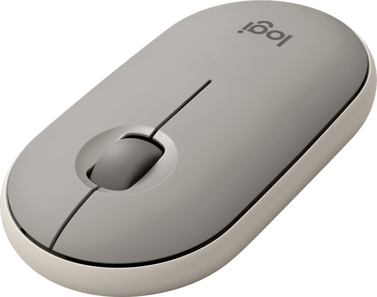 Logitech Logitech Pebble M350 Ratón 1 Vertical Viajes RF Wireless + Bluetooth