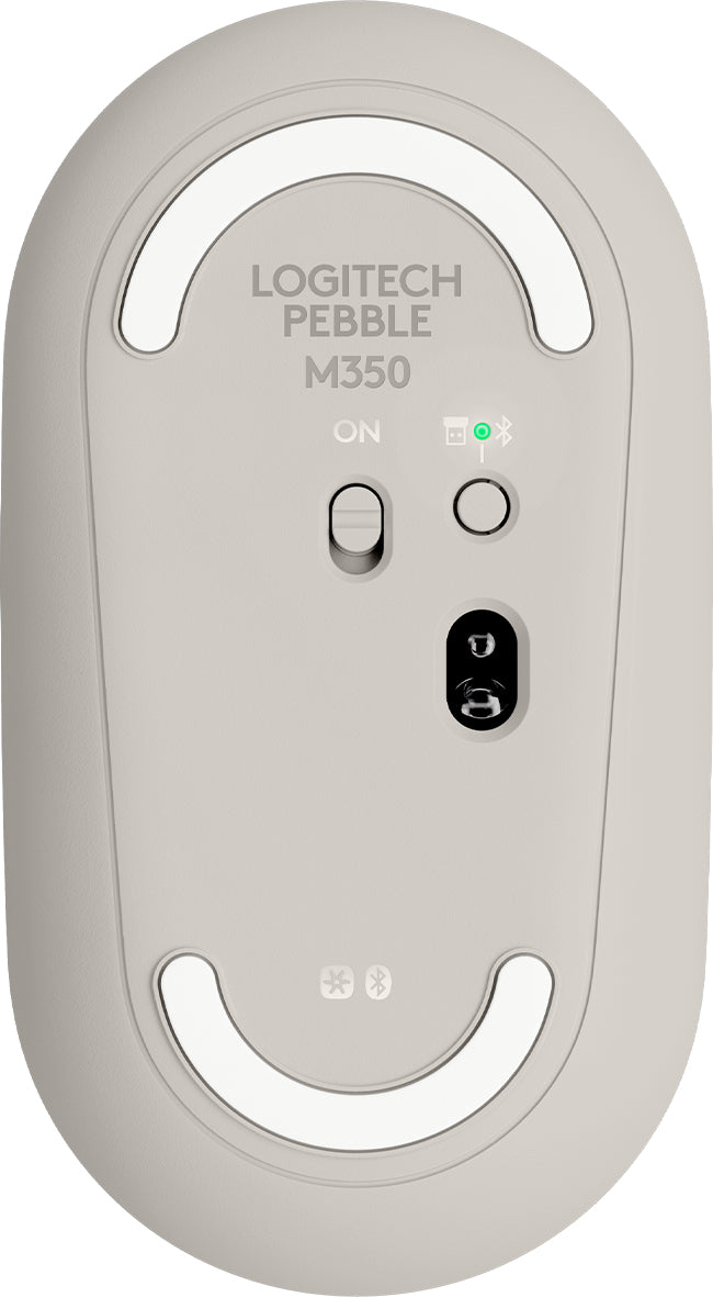 Logitech Logitech Pebble M350 Ratón 1 Vertical Viajes RF Wireless + Bluetooth