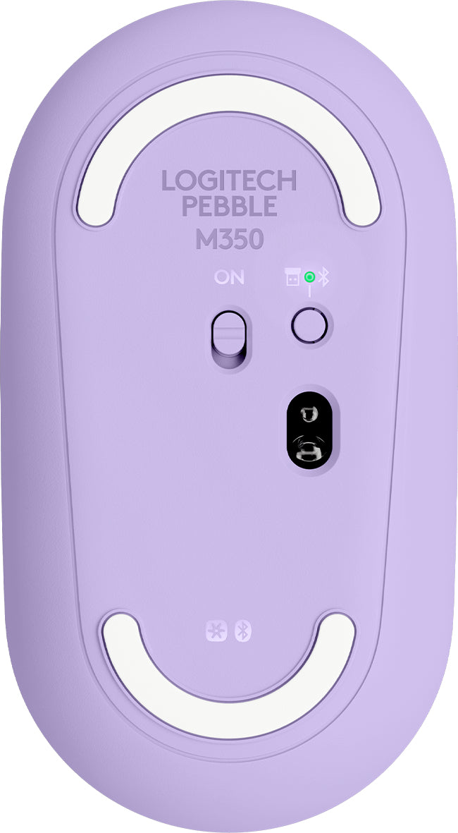 Logitech Logitech Pebble M350 Ratón 1 Vertical Viajes RF Wireless + Bluetooth