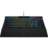 Corsair K70 PRO teclado Juego USB QWERTY Internacional de EE.UU. Negro, Alámbrico, Interruptor de llave optomecánica, LE
