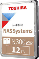Toshiba N300 Pro disco duro interno 12 GB 7200 RPM 512 MB 3.5" Serial ATA III