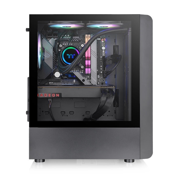 Thermaltake S200 TG ARGB Midi Tower Negro, ATX, Micro ATX, Mini-ITX, CA-1X2-00M1WN-00