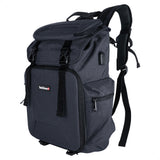 TechZone TZ21LBP13-B mochila Negro Nylon, Poliéster, Compartimento del portátil