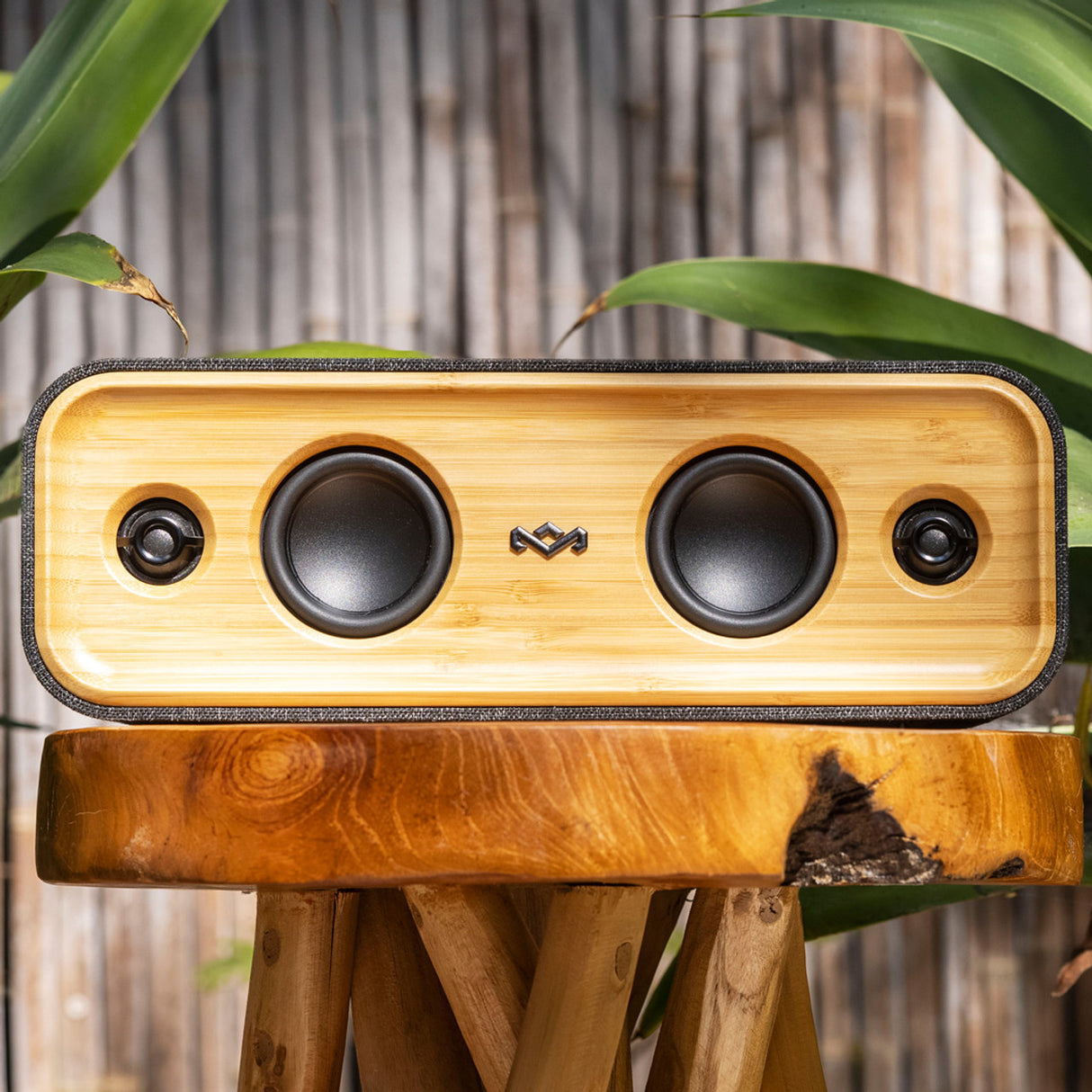 The House Of Marley EM-JA030-SB altavoz portátil y para fiesta Altavoz portátil estéreo Negro, Amarillo 40 W, Gama compl