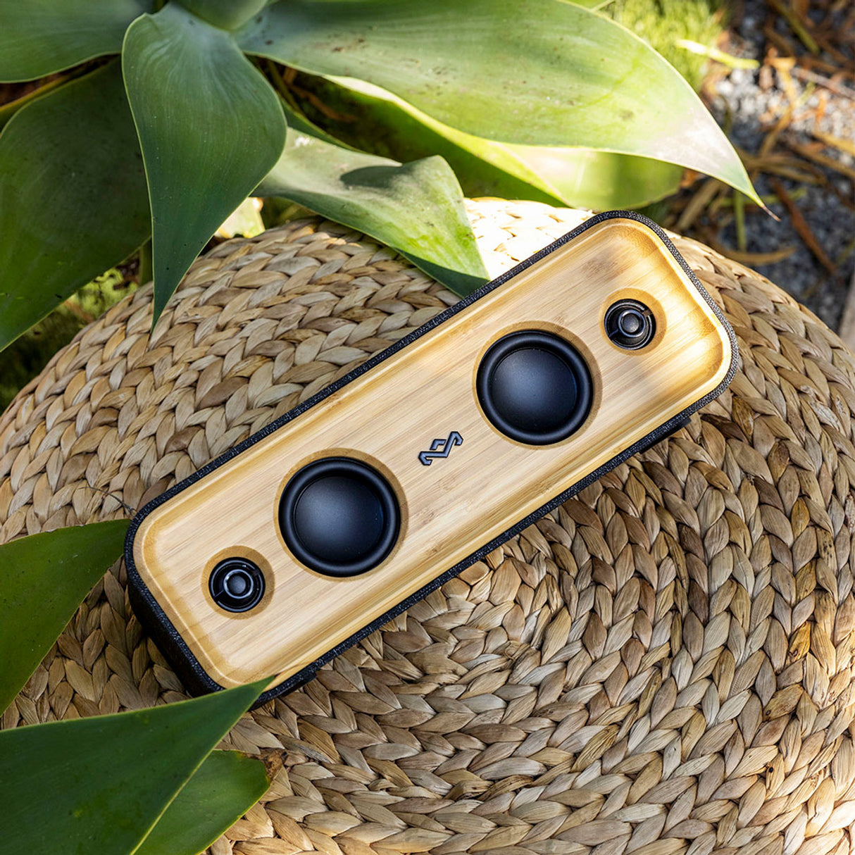 The House Of Marley EM-JA030-SB altavoz portátil y para fiesta Altavoz portátil estéreo Negro, Amarillo 40 W, Gama compl