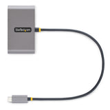 StarTech.com Hub Concentrador USB-C de 4 Puertos con Entrega de Alimentación de 100W de Paso - Ladrón USB Tipo C - - 2x USB-A + 2x USB-C - 5Gbps - Cable de 30cm - Splitter USB - Power Delivery 100W hubs de interfaz USB 3.2 Gen 1 (3.1 Gen 1) Type-C 2 2 4