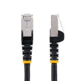 StarTech.com NLBK-6F-CAT6A-PATCH Cable Negro 1,8 m Cat6a S/FTP (S-STP)