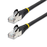 StarTech.com NLBK-6F-CAT6A-PATCH Cable Negro 1,8 m Cat6a S/FTP (S-STP)