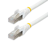 StarTech.com NLWH-7F-CAT6A-PATCH Cable Blanco 2,1 m Cat6a S/FTP (S-STP)