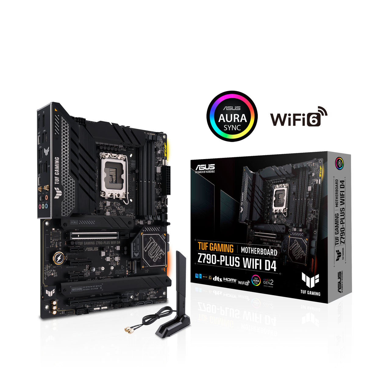 ASUS TUF GAMING Z790-PLUS WIFI D4 placas base Intel LGA 1700 LGA 1700 DDR4-SDRAM