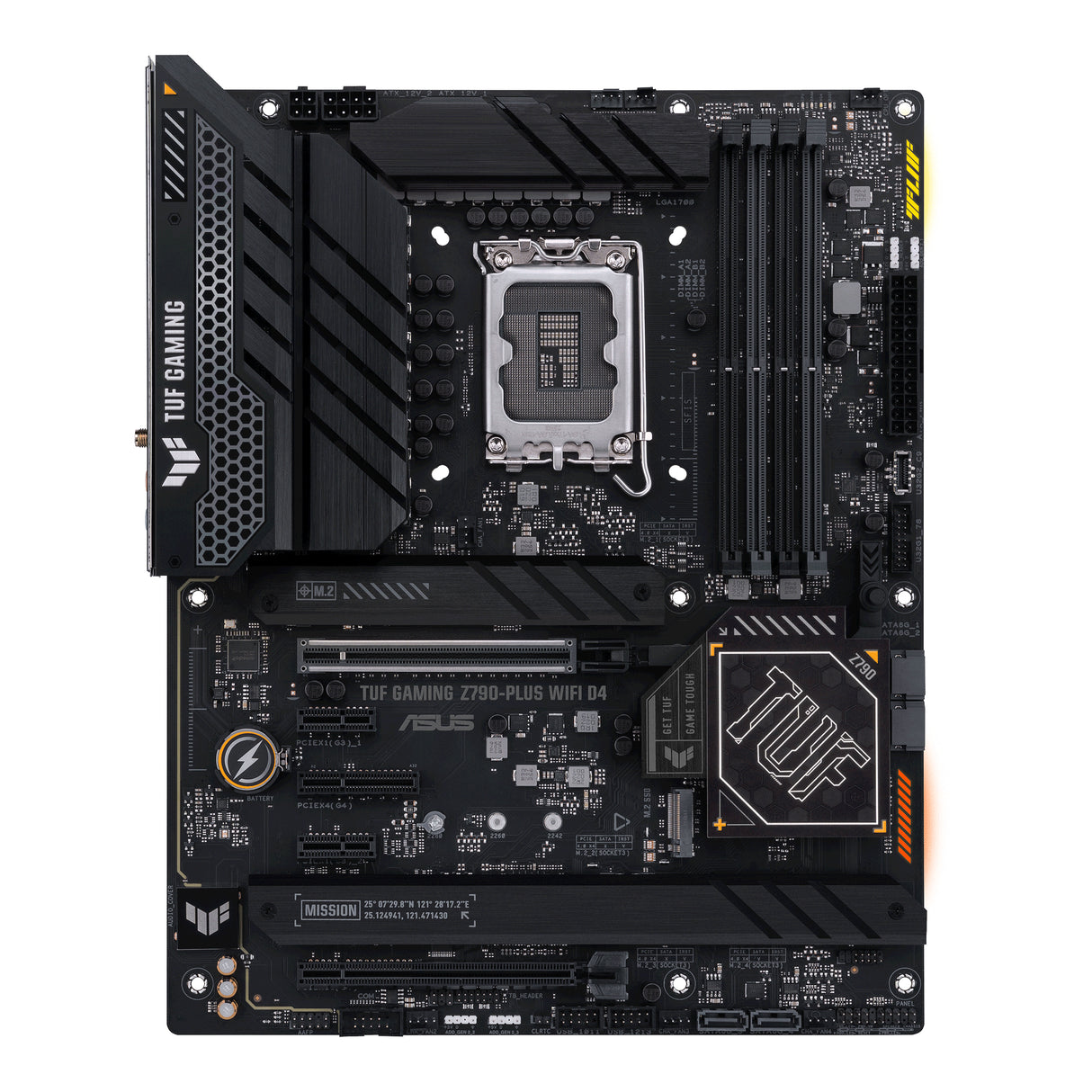 ASUS TUF GAMING Z790-PLUS WIFI D4 placas base Intel LGA 1700 LGA 1700 DDR4-SDRAM