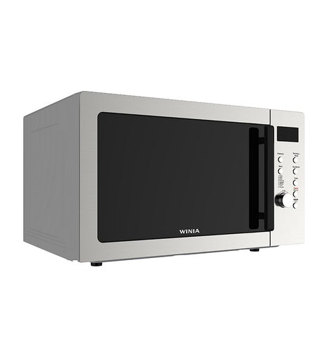 WINIA KOS-1N1SS microondas Negro, Acero Solo microondas Mostrador, Pantalla incorporada, Botones, Giratorio