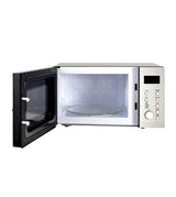 WINIA KOS-1N1SS microondas Negro, Acero Solo microondas Mostrador, Pantalla incorporada, Botones, Giratorio