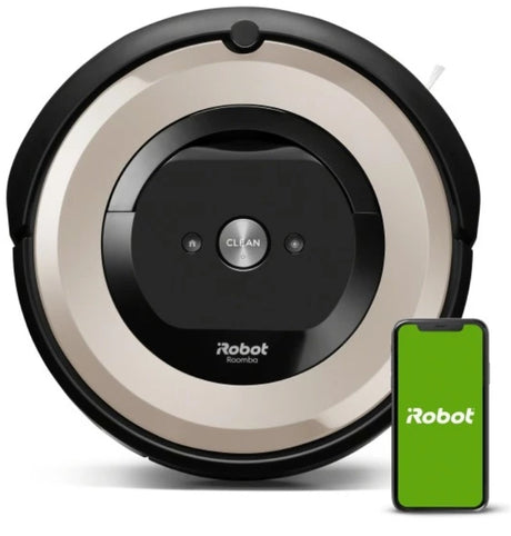 iRobot E517030 aspiradora robotizada Beige, Negro, Alrededor, Carga, Aplicación generada