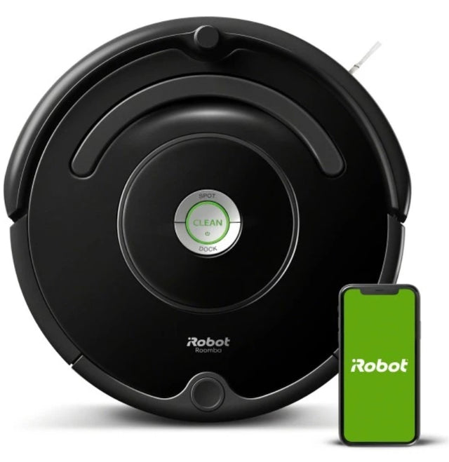 iRobot R675400 aspiradora robotizada Negro, Alrededor, Carga, Aplicación generada