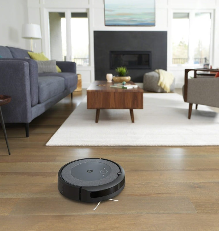 iRobot I315030 aspiradora robotizada Negro, Gris, Alrededor, Carga, Aplicación generada