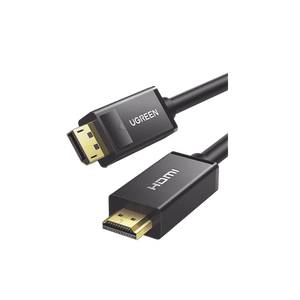 Ugreen 10204 adaptador de cable de vídeo 5 m DisplayPort HDMI Negro