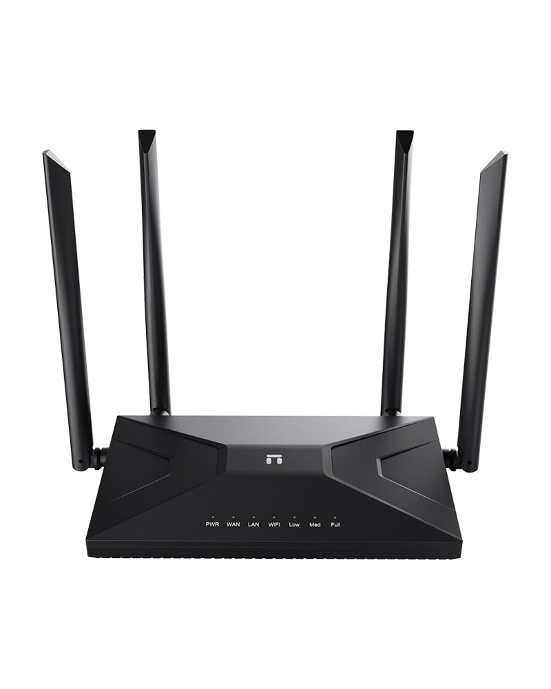 Netis System MW5360 router inalámbrico Ethernet rápido Banda única (2,4 GHz) 4G Negro, Wi-Fi 4 (802.11n), Router de mesa