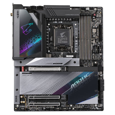 GIGABYTE Z790 AORUS MASTER Placa base - Soporta CPUs Intel Core de 13ª generación, VRM digital de 20+1+2 fases, hasta 8000MHz DDR4 (OC), 1xPCIe 5.0+4xPCIe 4.0 M.2, Wi-Fi 6E, LAN 10GbE, USB 3.2 Gen 2x2 placas base Intel LGA 1700 LGA 1700 192 GB