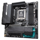 GIGABYTE B650M AORUS ELITE AX Placa base - AMD Ryzen serie 9000, VRM de 12+2+1 fases, hasta 8000 MHz DDR5 (OC), 1xPCIe 5.0 + 1xPCIe 4.0 M.2, LAN 2,5 GbE, WIFI 6E, USB 3.2 Gen 2 placas base AMD Zócalo AM5 Zócalo AM5 DDR5-SDRAM