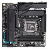GIGABYTE B650M AORUS ELITE AX Placa base - AMD Ryzen serie 9000, VRM de 12+2+1 fases, hasta 8000 MHz DDR5 (OC), 1xPCIe 5.0 + 1xPCIe 4.0 M.2, LAN 2,5 GbE, WIFI 6E, USB 3.2 Gen 2 placas base AMD Zócalo AM5 Zócalo AM5 DDR5-SDRAM