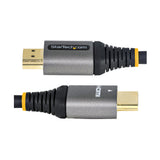 StarTech.com Cable de 50cm HDMI 2.1 8K - Cable HDMI Certificado de Ultra Alta Velocidad - 48Gbps - 8K 60Hz - 4K 120Hz - HDR10+ - eARC - Cable HDMI Ultra HD 8K - Cubrimiento de TPE Cable 0,5 m HDMI tipo A (Estándar) HDMI tipo A (Estándar) Macho