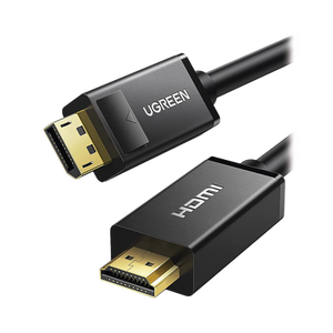 Ugreen 10239 adaptador de cable de vídeo 1,5 m DisplayPort HDMI Negro