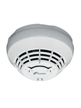 Kidde KI-OSHD detector de calor Alámbrico Empotrada Detector térmico con índice de aumento/de temper