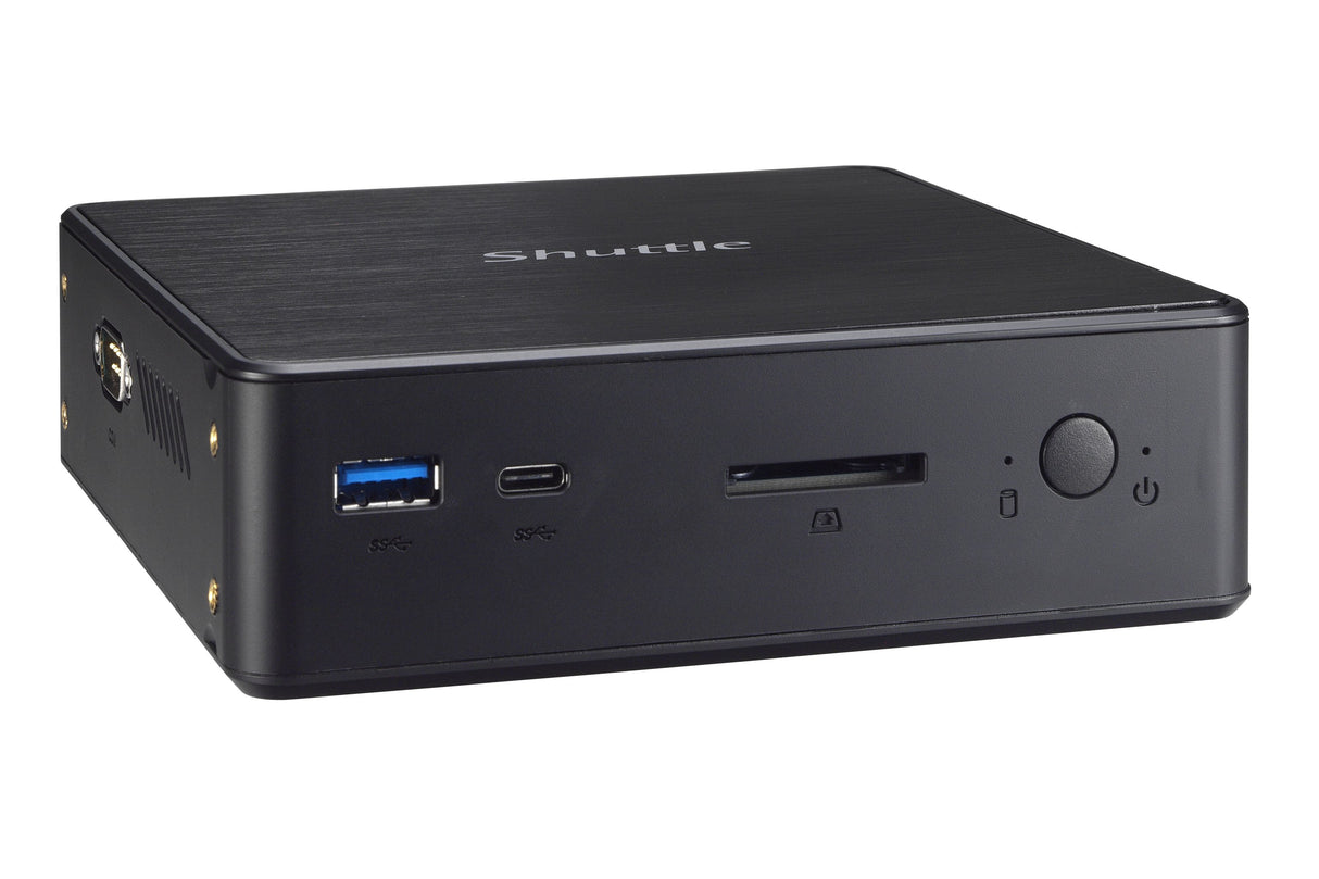 Shuttle NC10U PC/estación de trabajo barebone Nettop Negro 4205U Intel® SoC BGA 1528 1,8 GHz