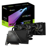 GIGABYTE AORUS XTREME AORUS GeForce RTX 4090 XTREME WATERFORCE 24G tarjetas gráficas Si 16384 NVIDIA GeForce RTX 4090