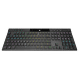 Corsair K100 AIR teclado Juego USB + RF Wireless + Bluetooth QWERTY Inglés Negro, Inalámbrico y alámbrico, Interruptor m
