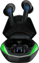 Necnon NTWS-VIPER Auriculares True Wireless Stereo (TWS) Dentro de oído Juego Bluetooth Negro, Verde