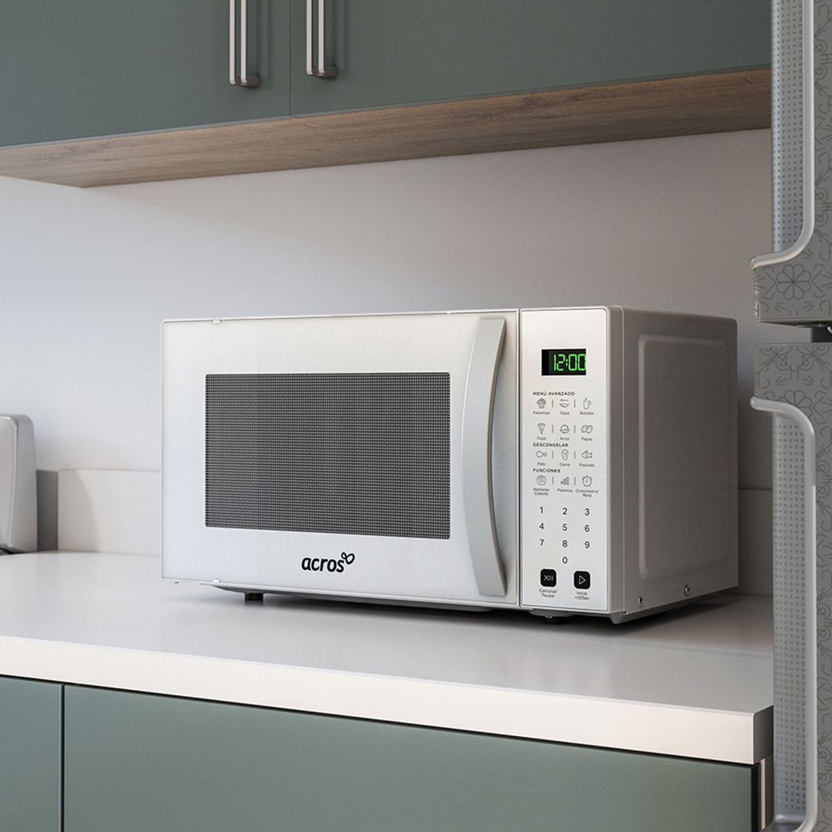 HORNO MICROONDAS ACROS MOD. AM1807W