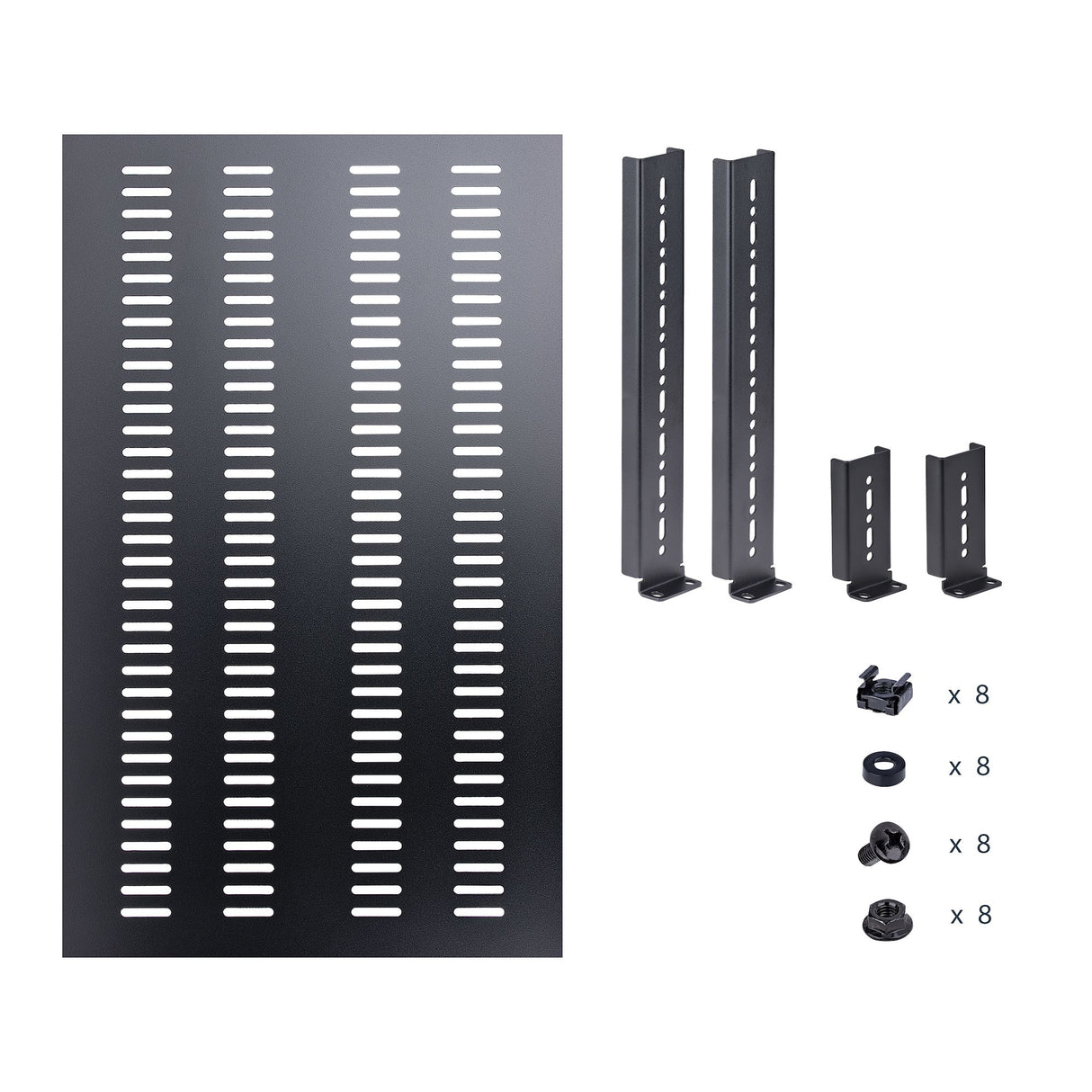 StarTech.com Estante Bandeja 1U Ventilada Ajustable para Montaje en Rack de Servidores - 150kg - de 19,5 a 38in (49,5 a