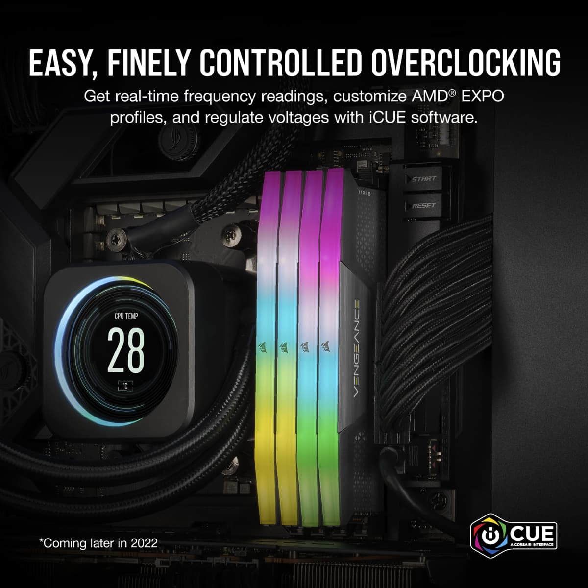 Corsair CMH64GX5M2B5200Z40K módulo de memoria 64 GB 2 x 32 GB DDR5 288-pin DIMM