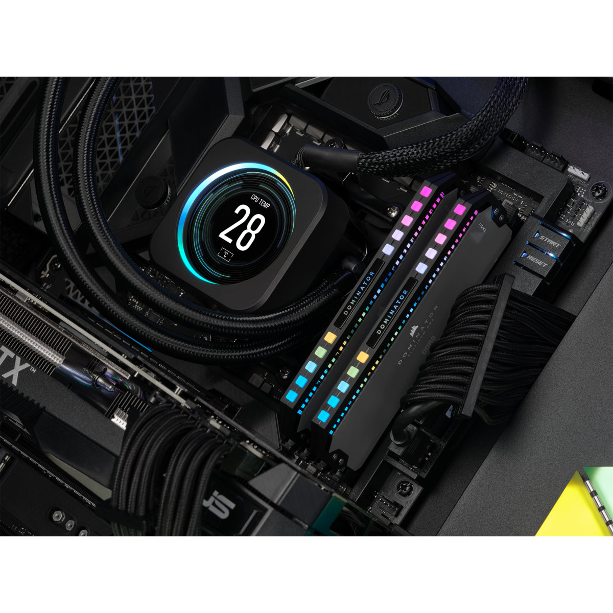 Corsair Dominator 32GB (2x16GB) DDR5 DRAM 5600MT/s C36 AMD EXPO Memory Kit módulo de memoria 288-pin DIMM, 5600 MHz