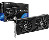 Tarjeta de Video Intel ARC Asrock Challenger A750 CLD 8GO OC Dual Fan GDDR6 PCIe 4 0 256 bits HDMI DP