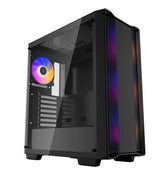 DeepCool CC560 ARGB carcasas ordenador Midi Tower PC Negro ATX, micro ATX, Mini-ITX