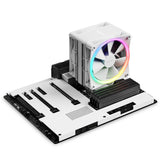 NZXT T120 RGB Procesador Enfriador de aire 12 cm Blanco 1 pieza(s), 500 RPM, 1800 RPM