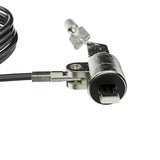 Klip Xtreme Bolt K cable antirrobo Negro, Plata 2 m, Kensington, Llave, Acero galvanizado