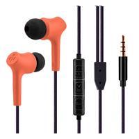 Auriculares HUNE HAYA SUSTENTABLE con Micrófono Jack 3.5, Cable Trenzado (CORTEZA)