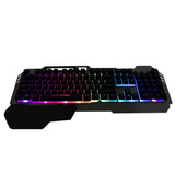 Perfect Choice HOLDER teclado Juego USB Negro, Tamaño completo (100%), Alámbrico, Interruptor de membrana