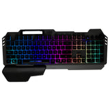 Perfect Choice HOLDER teclado Juego USB Negro, Tamaño completo (100%), Alámbrico, Interruptor de membrana