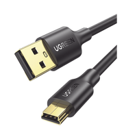 Ugreen 10355 cable USB USB 2.0 1 m USB A Mini-USB B Negro