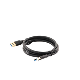 Cable USB-A 3.0 a  USB-A 3.0 / 1 Metro / Macho a Macho / Conector Niquelado / Núcleo de Cobre Estañado / Blindaje Múltiple / Velocidad 5Gbps / No Requiere Controlador / Compatible con USB2.0 Y USB 1.1